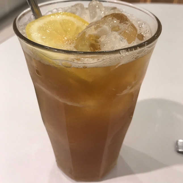 Iced Lemon Honey Tea ($7)