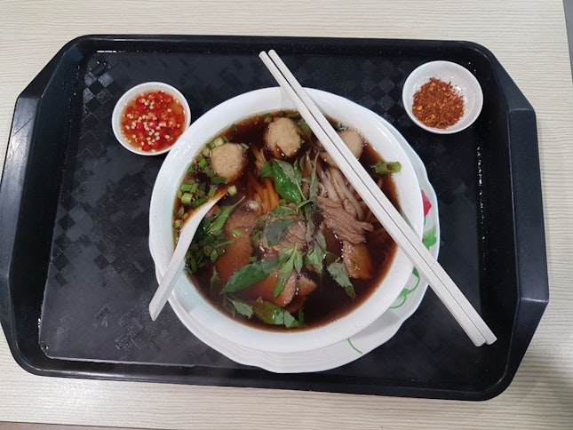Thai Beef Noodle Soup 
