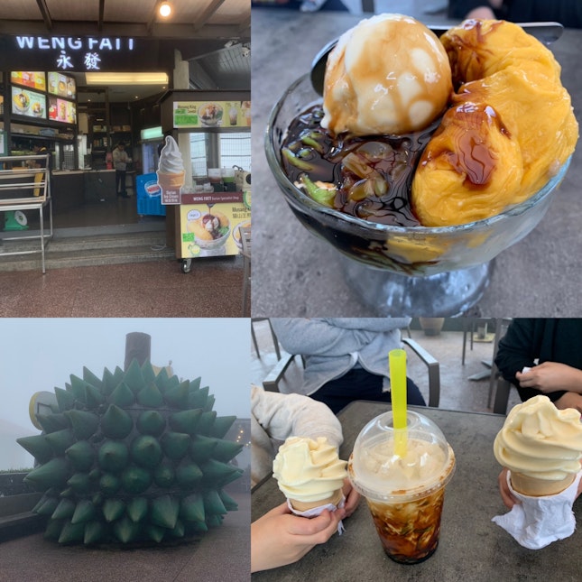 Durian Cendol & Ice-cream