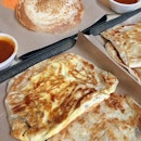 Chinese food is usually harder to get during CNY so our breakfast today was Prata.