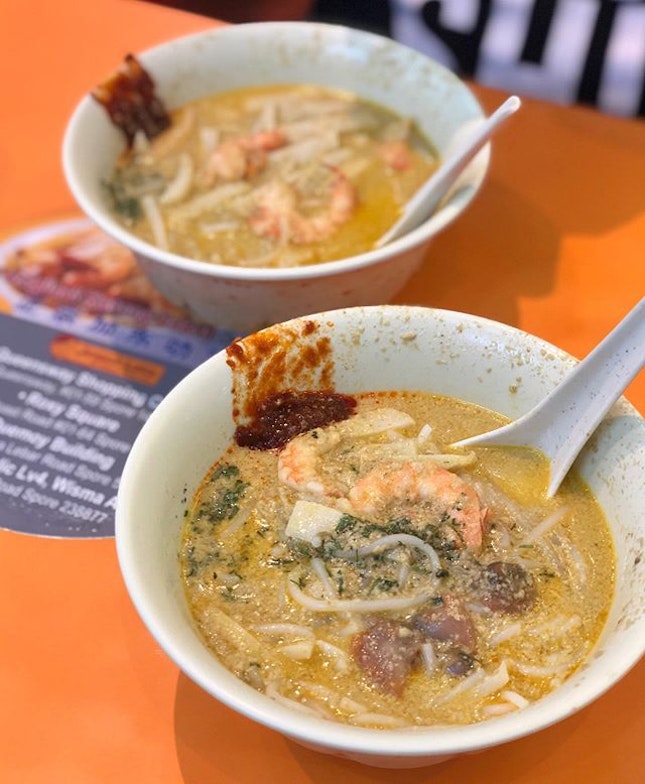 Talk about laksa that you drink and not eat.