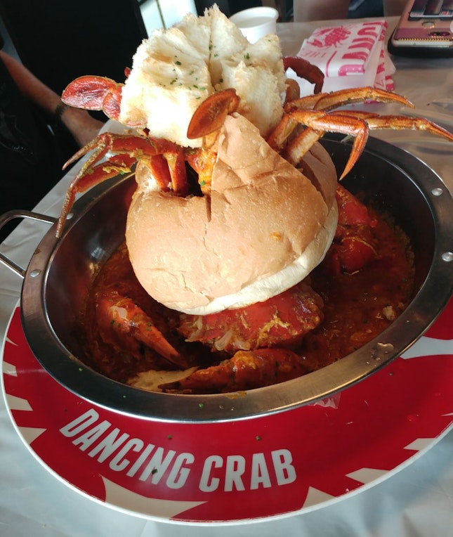 Chilli Crab Bread Bowl [$97]