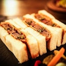 Beef Katsu-Sandwich.