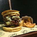 Double Happiness Burger ($38) & Duck Fat Fries ($8)
