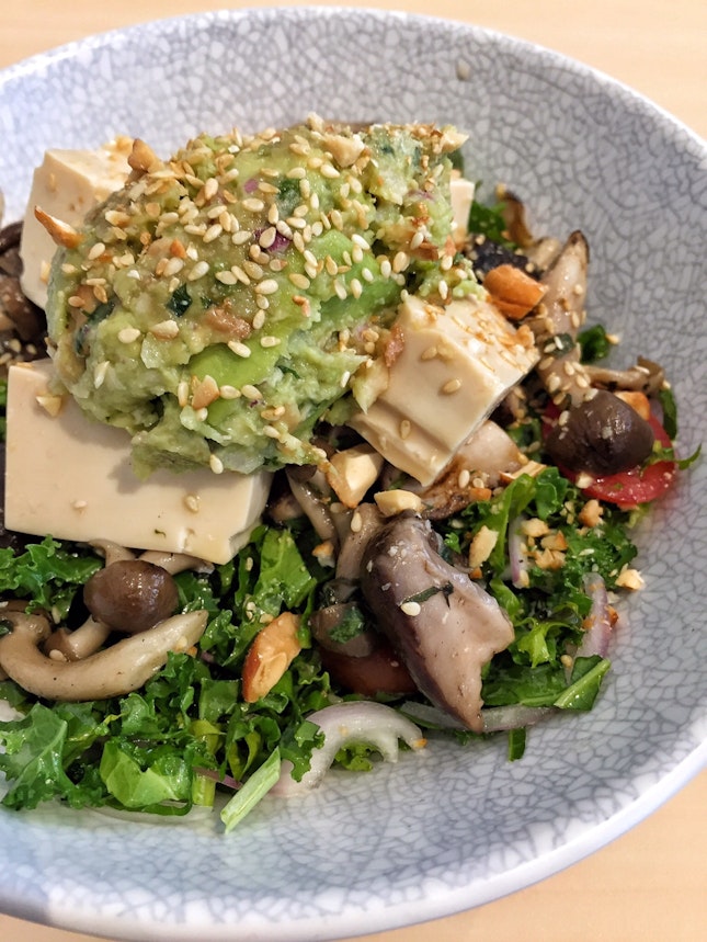Tofu Kale Salad ($11)