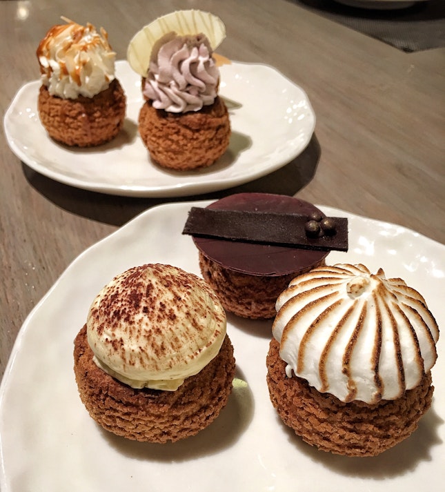 Selection of 6 Choux ($24)