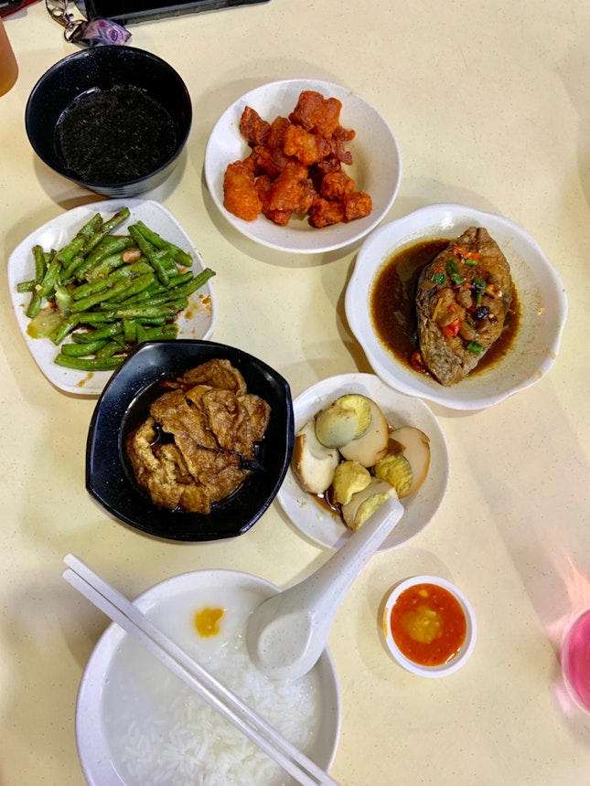Teochew Porridge & Other Side Dishes
