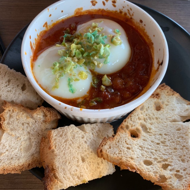 Baked Eggs Cocotte ($15)