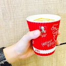 KFC too has red cup of coffee!