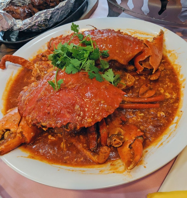 Chili Crab (seasonal price)