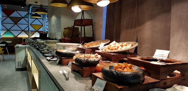 Lunch Buffet - Cooked Food Spread $29.80++