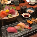 Tokusen Sushi and Sashimi Gozen set