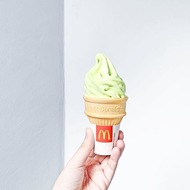 Pandan Cone [S$1.00]
・
Appreciate @McdSG’s effort to make the ice cream taste as close as the actual flavour.