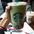 Green Tea Frappuccino with Earl Grey Jelly