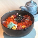 Lots of roe are involved in their Premium Bara Chirashi, but because the raw seafood are marinated upon order, just wondering if the flavours of this donburi can be a little more savoury.