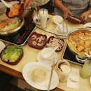First meal in KL, thai steamboat feast.