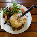 8🌟 / 10🌟 Yummy Scotch Fillet Steak Sandwich marinated with red wine, garlic, seeded mustard, fresh herbs on Turkish bread with aioli, garden salad and Berry Farm relish @ AU $24 from The Berry Farm at 43 Bessell Road, Margaret River