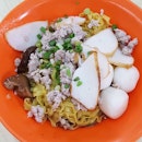 6.5🌟 / 10🌟 Fishball Noodle @ S$3.50 from Cafe 28 Coffeeshop at Blk 28 Dover Crescent