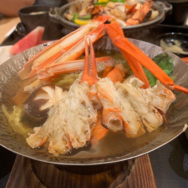 Beautiful Seasonal Crab Dish