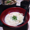 Cream soup udon ($9).
