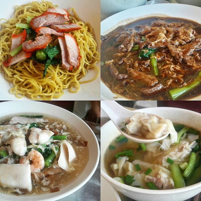 From springy Wanton Noodles with lean char siew to tender Venison Horfun and Seafood Horfun, we 3 conquered them all.