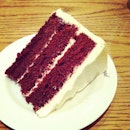 Red velvet cake. #sweet #dessert #red #velvet #cake #pastry #love #instasg #instag #imagessg #sg #singapore