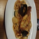 Seafood Linguine 28+(Svc Only)