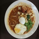 Mee Siam+(Seafood Ball) Add Egg