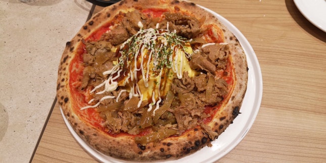 Pork Shogayaki Pizza 25.8++