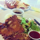 {4/1/13} #lunch ... teriyaki chicken chop 🍴🐓