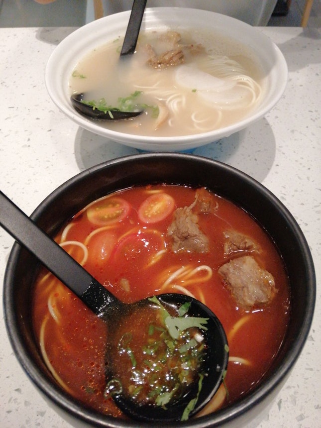 Wagyu Beef Noodles (Tomato Based And Beef Broth) 