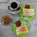 White Coffee And Kaya Butter Toast