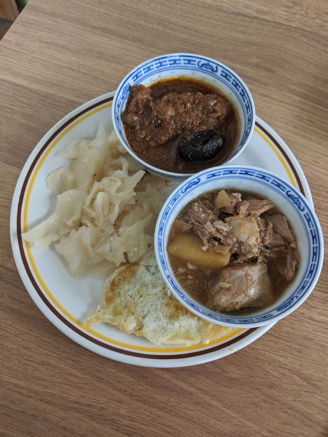 Chicken Buah Keluak & Pork Pong Teh