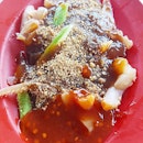 Cuttlefish with cucumber instead of kang kong, the cuttlefish is tender and the sauce is sweet and sour which is appetizing, this dish looks slightly similar to the one in sg..