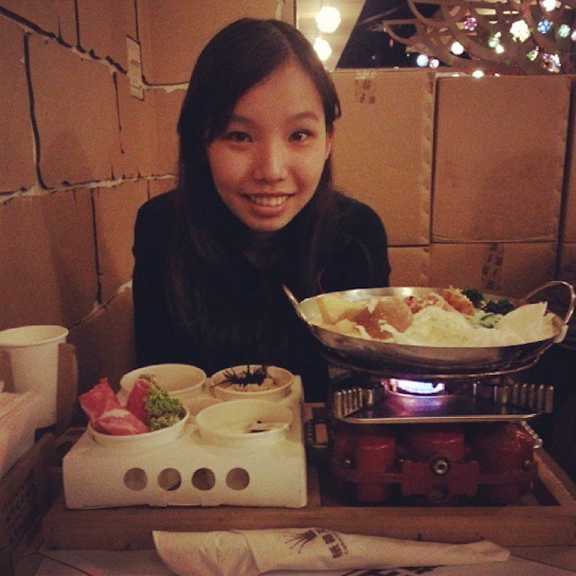#hotpot in such cold weather is awesome!