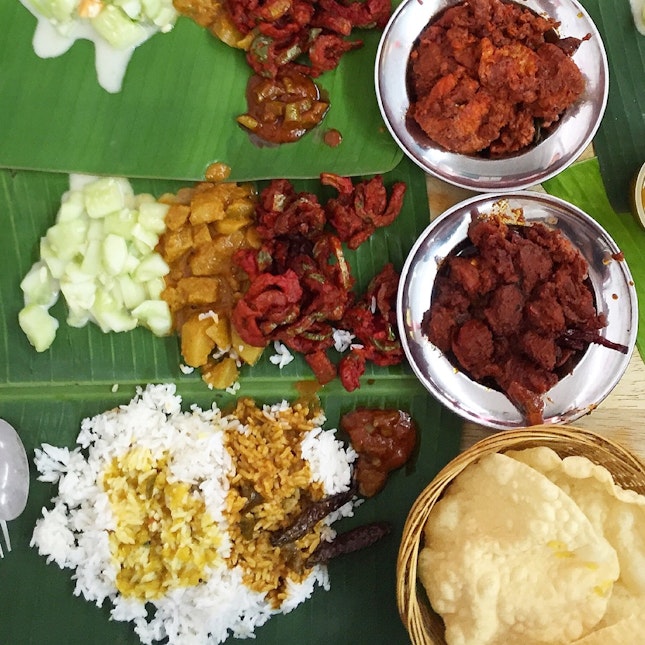 All Time Favourite Banana Leaf Rice