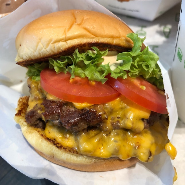 The Double Patty Cheeseburger.