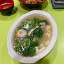 Spinach Soup (Amoy Street Food Centre)