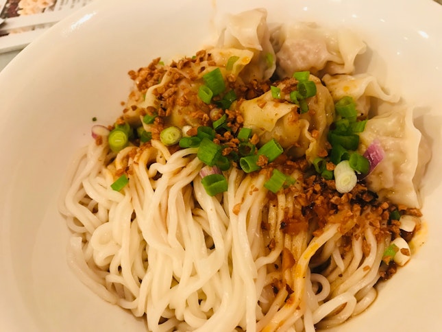 Dumpling Noodles in Vinegar And Chilli
