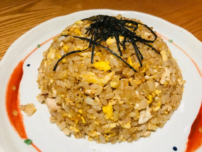 Garlic Fried Rice With Chicken