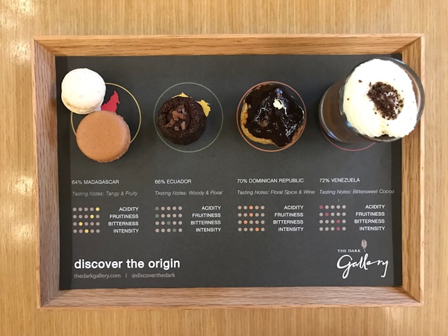 Single Origin Chocolate Pastries Platter
