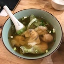 Signature Jumbo Prawn Wanton & Dumpling Soup 招牌鲜虾云吞水饺汤