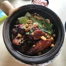 Chicken Wings Claypot Rice