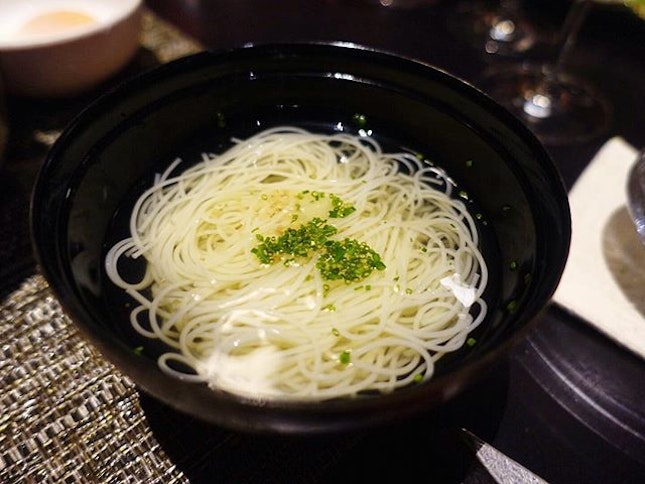 The cold inaniwa udon noodles were amazing too for those who prefer to end with a lighter course.