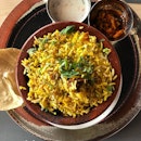Back at Kayra for lunch because on Fridays, their special is the chicken biryani.