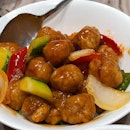Can’t go wrong with sweet and sour pork with kids.
