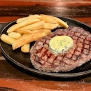 Woodfire-Grilled Ribeye Steak