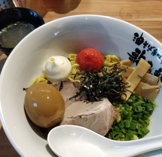 Mazesoba With Cod Roe And Mayonaise (4/5⭐)