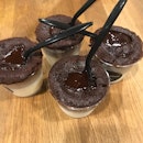 Chocolate Lava Cake With Ice Cream