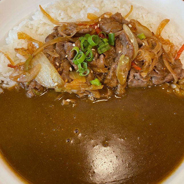 Beef Yakiniku Curry Rice